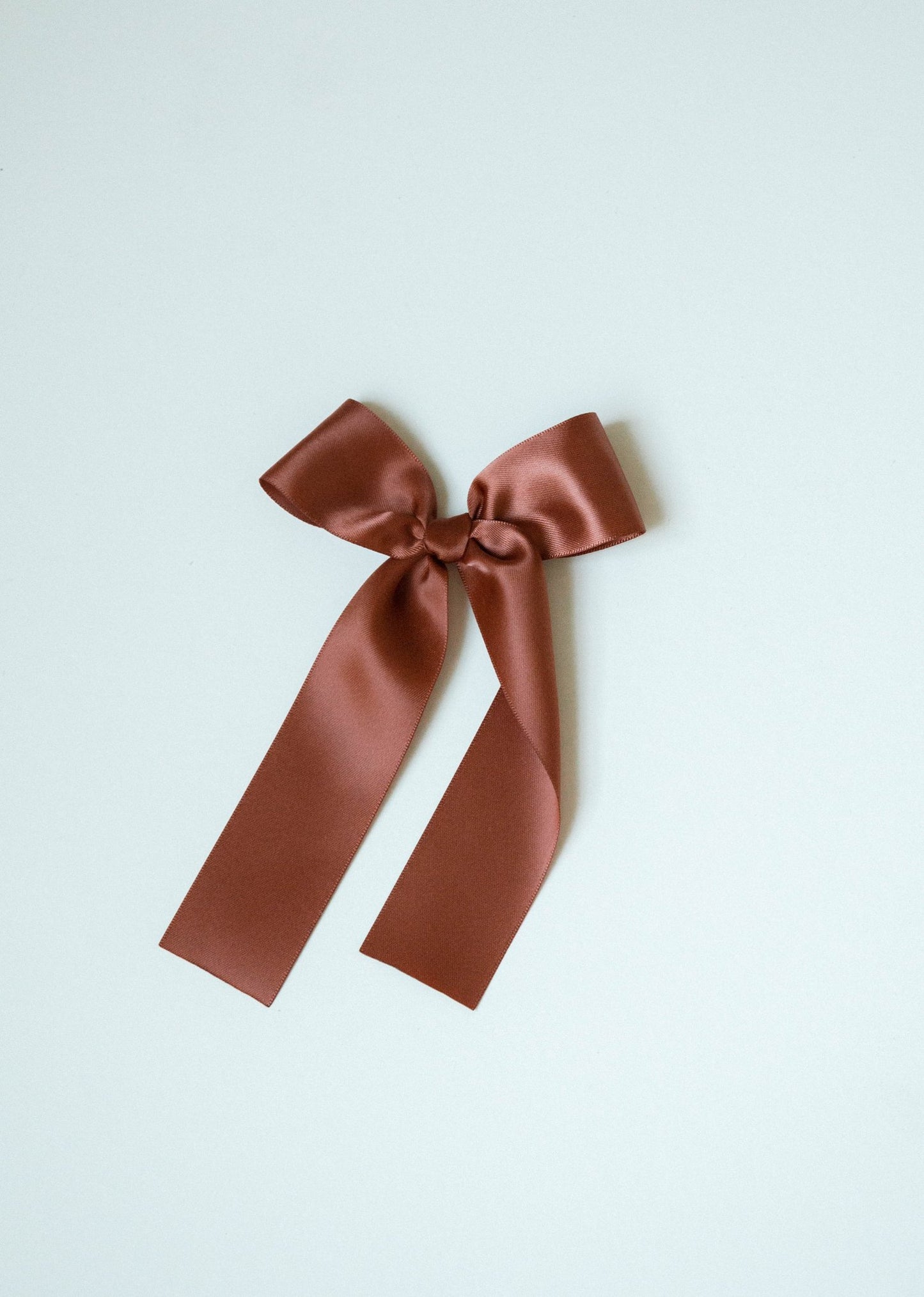 Satins Bow ~ Chestnut - Renny & Blu