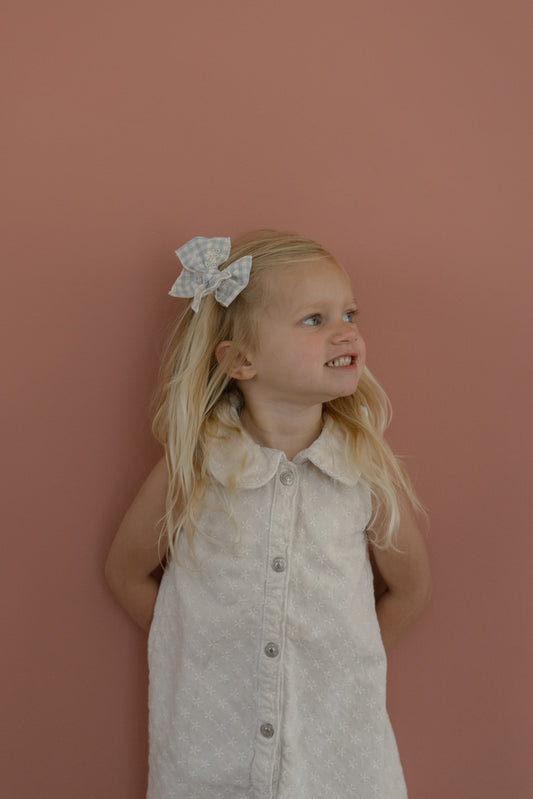 Small Fable Bow ~ Cornflower