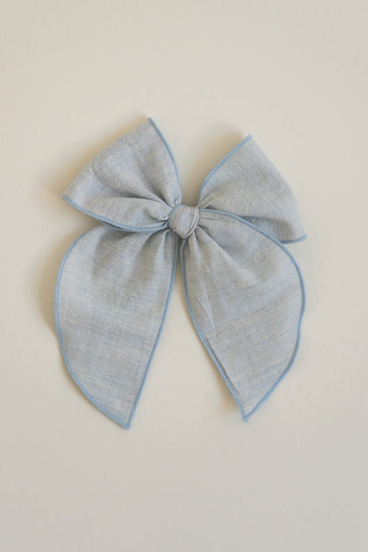 Fable Bow ~ pastel blue - Renny & Blu