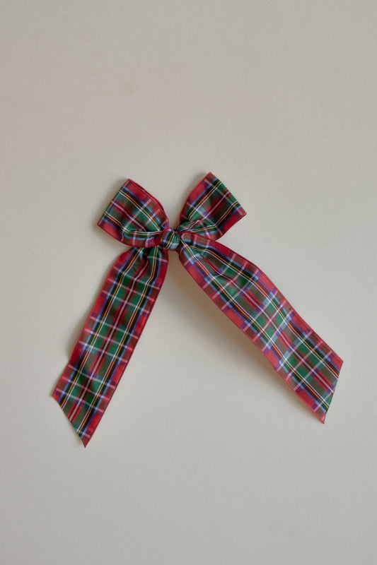 Long Tail ~ Christmas Plaid - Renny & Blu