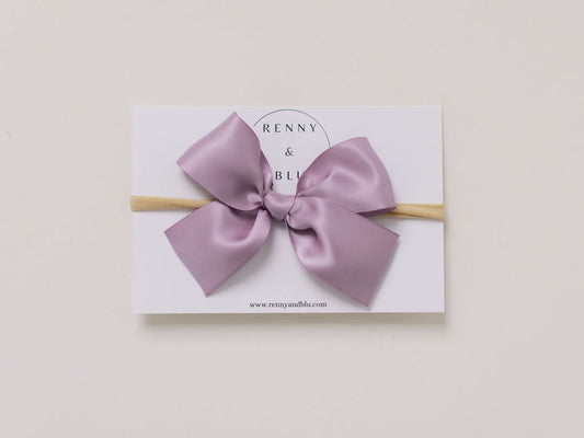 Pinwheel bow ~ Orchid - Renny & Blu