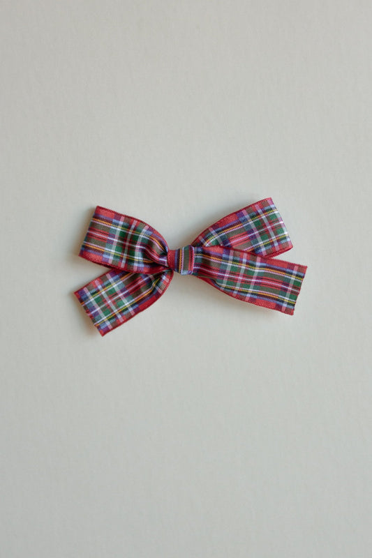Pinwheel ~ Christmas Plaid - Renny & Blu
