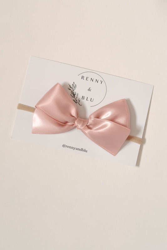 Pinwheel bow ~ Adore - Renny & Blu